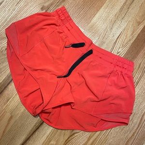 lululemon hotty hot low-rise lined shorts
